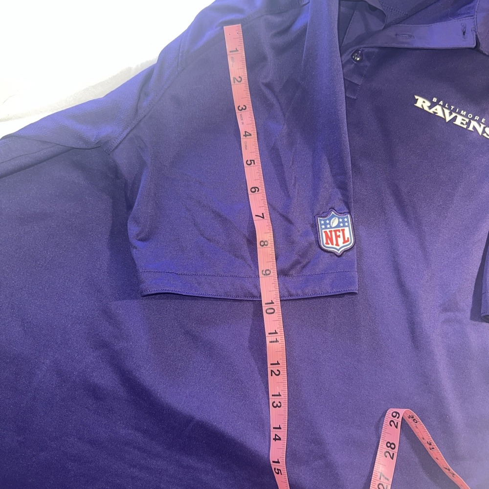 Nike Large Unisex Polo Golf Purple Shirt Short Sleeve Button Down Collectors 232 - Picture 11 of 14